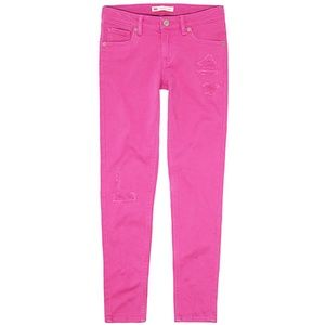 Levi's 710 Super Skinny Fit Pink Distressed Jeans